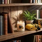 Hufflepuff House Inspired Scented Candle