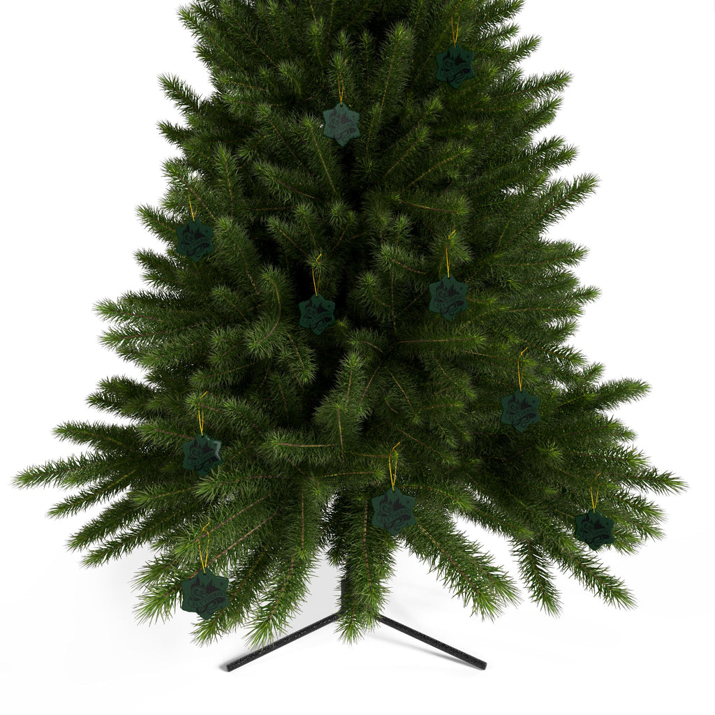 Hogwarts House Crest Ornaments Ceramic Ornament | Slytherin