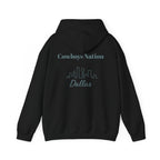Dallas -Cowboy Nation!- Hoodie - Longhorn Mascot, Dallas Cowboys Nation Hoodie, Sports Fan Apparel, Game Day Outfit