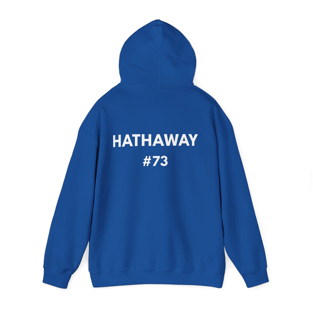 Football Player Personalized Hoodie - Custom Name & Number