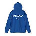 Football Player Personalized Hoodie - Custom Name & Number