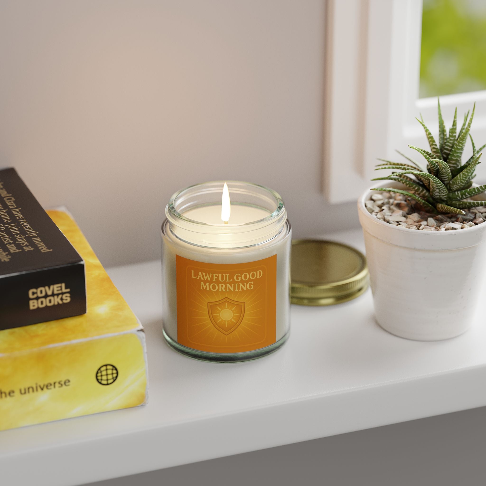 Lawful Good Morning - Dungeon & Dragons Inspired Candle