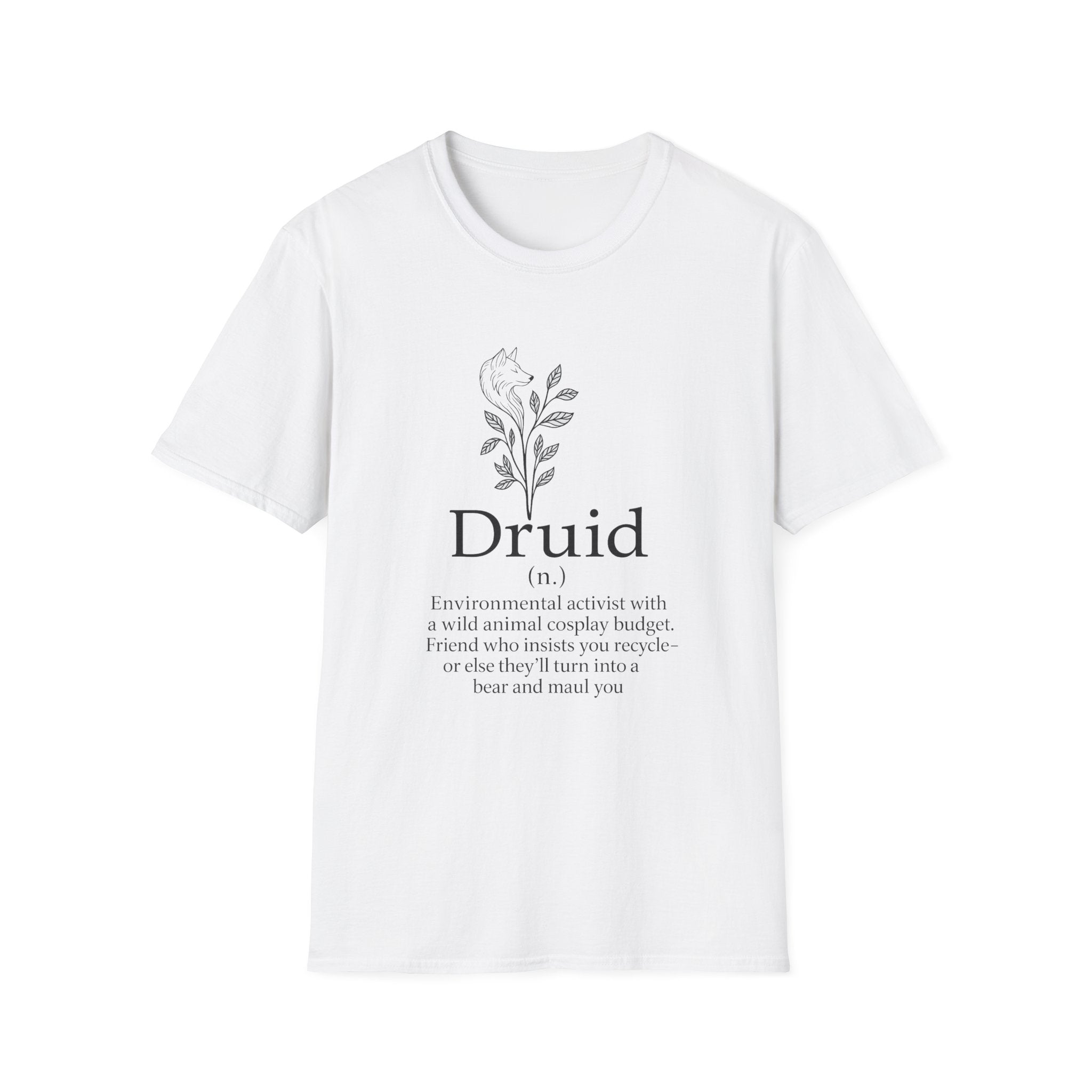Druid Class T-Shirt - Funny Dungeons & Dragons Tee