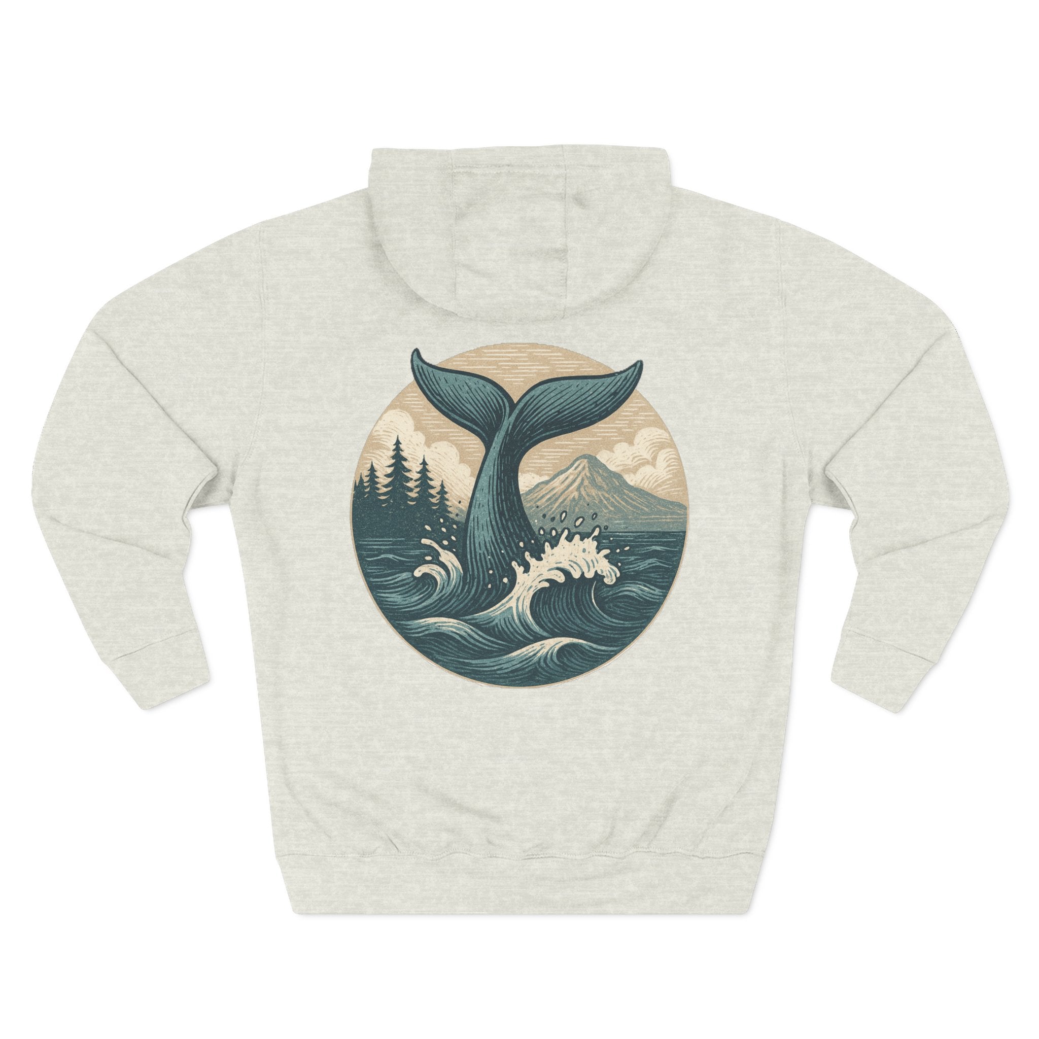 Ocean Adventure Fleece Hoodie, Coastal Wanderer Sweatshirt, Seaside Explorer Hoodie, Nautical Vibes Jacket, Beach Lover Outerwear