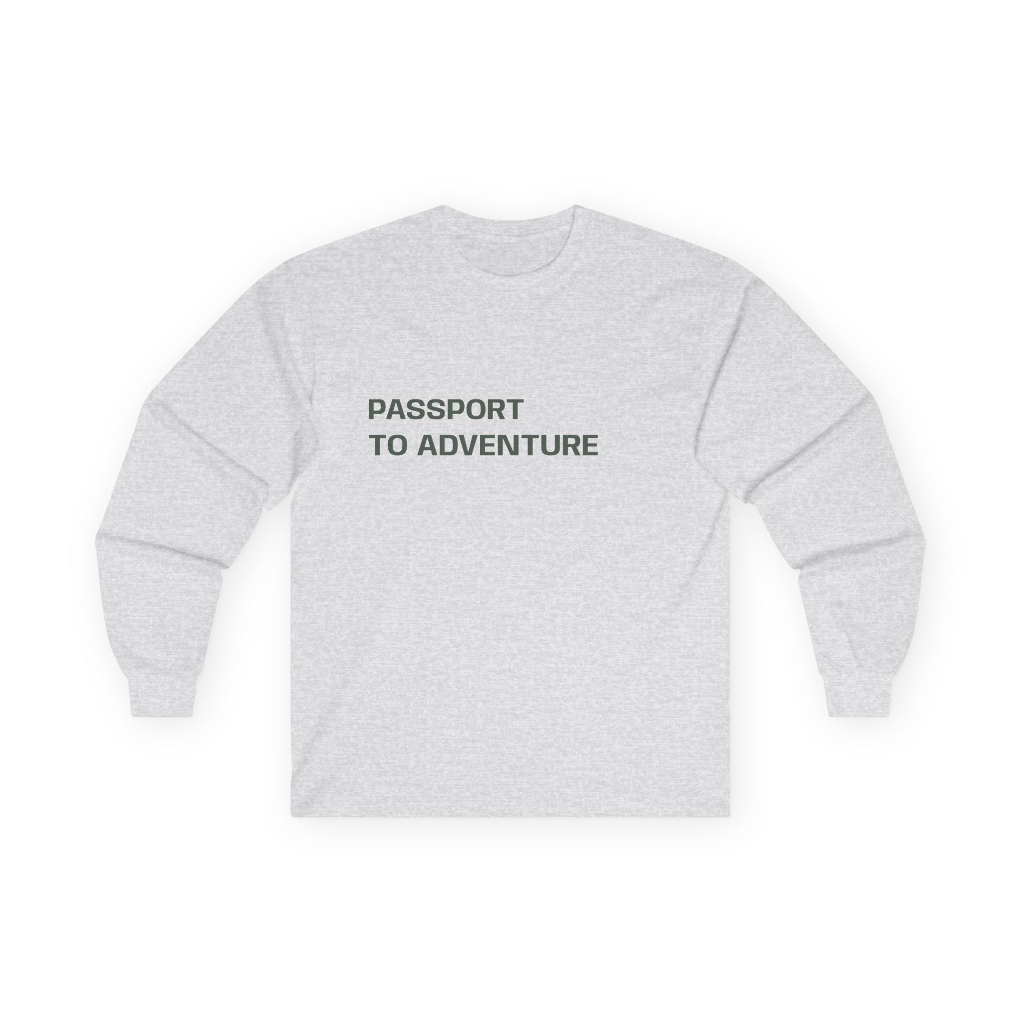 Adventure Long Sleeve Tee, Unisex Outdoors Shirt