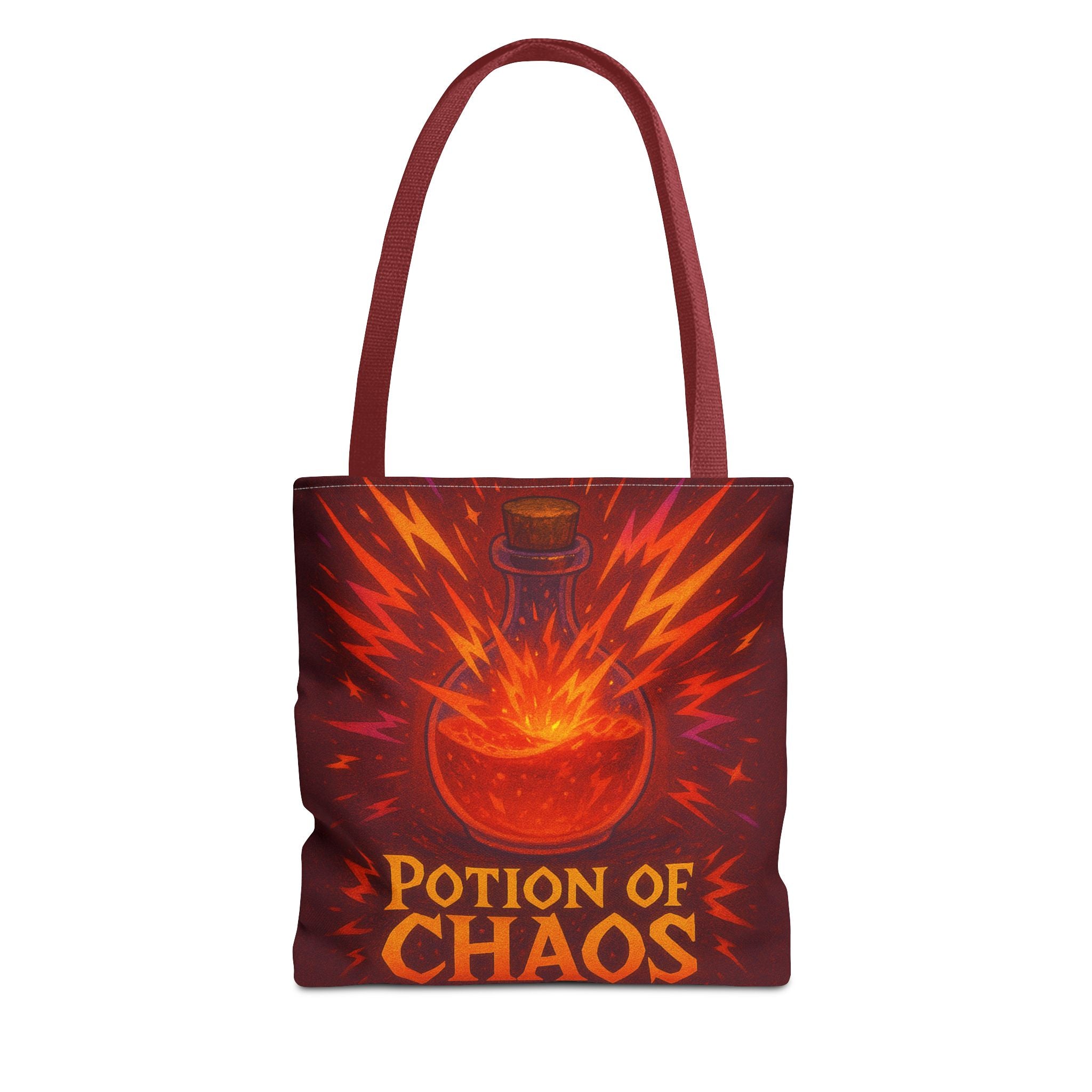 Chaos Potion Tote Bag: D&D Inspired Bag | RPG Gamer Tote | Dungeon and Dragons Gift | Fantasy Magic Potion Tote Witch Decor