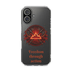 Red Mana Magic The Gathering Inspired Design - Impact-Resistant Phone Case