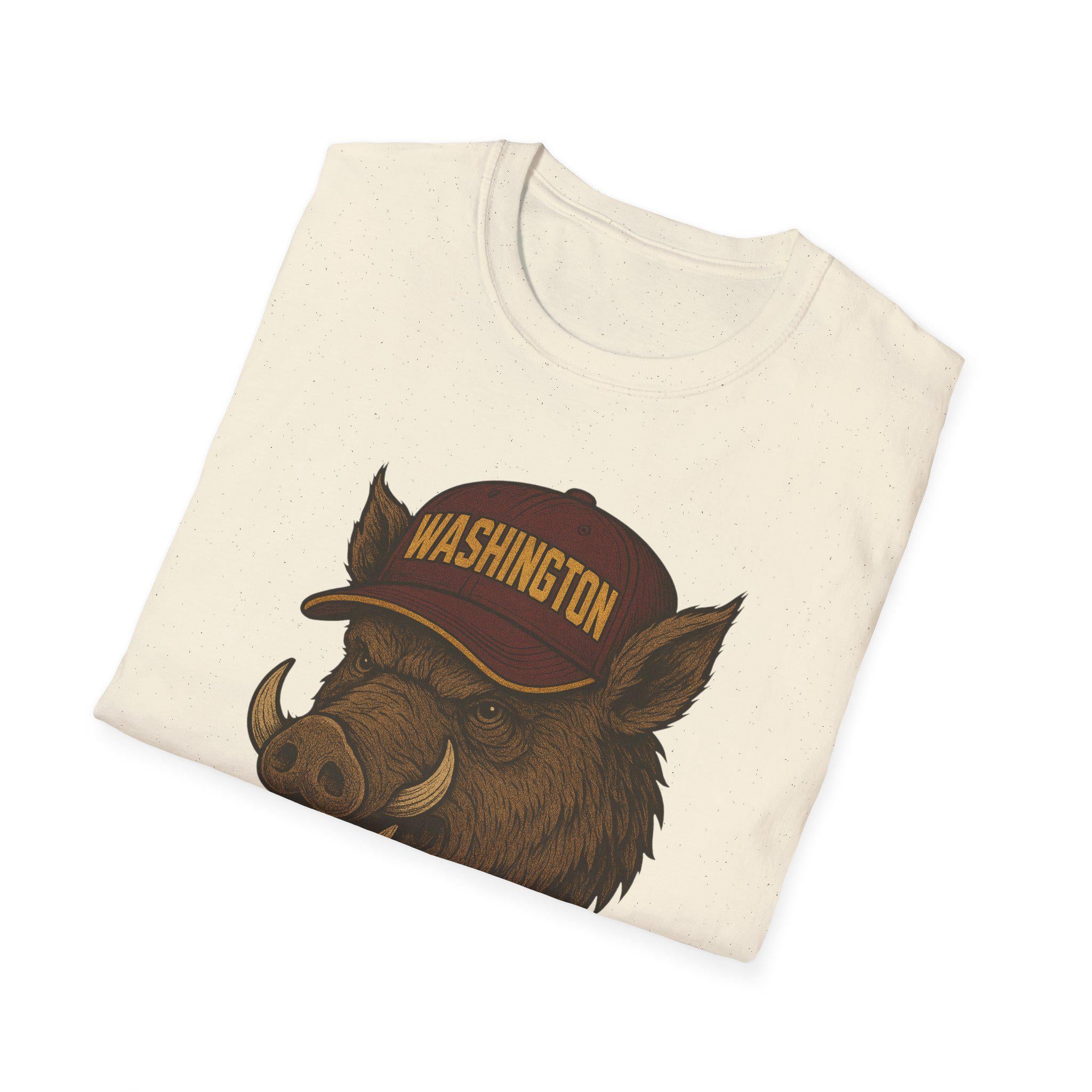 Washington Commanders -Take Command - Fan Shirt - Hog Mascot Design