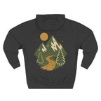 Mountain and Pine Fleece Hoodie