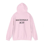 Basketball Player Personalized Hoodie - Custom Name & Number