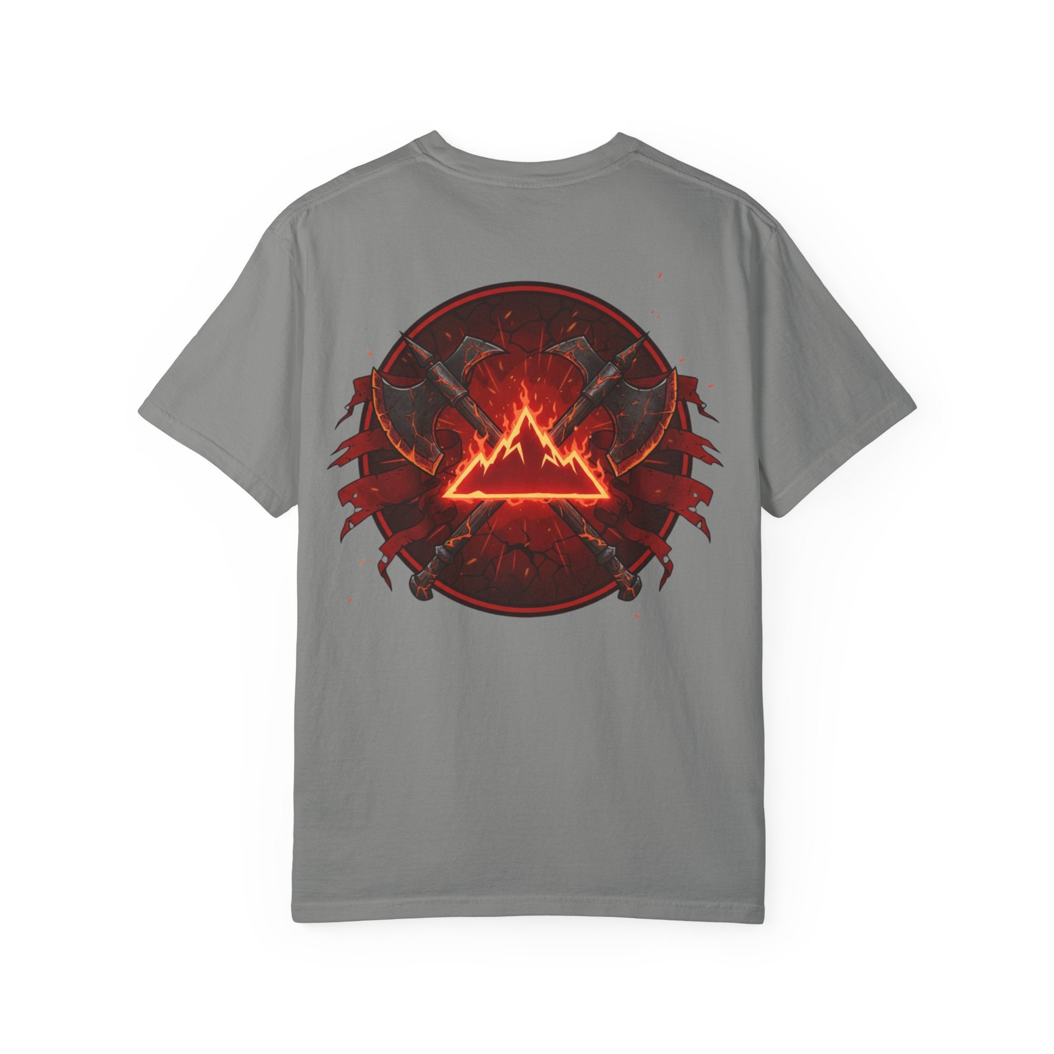 Red Mana Graphic T-Shirt — Magic The Gathering Inspired Tee