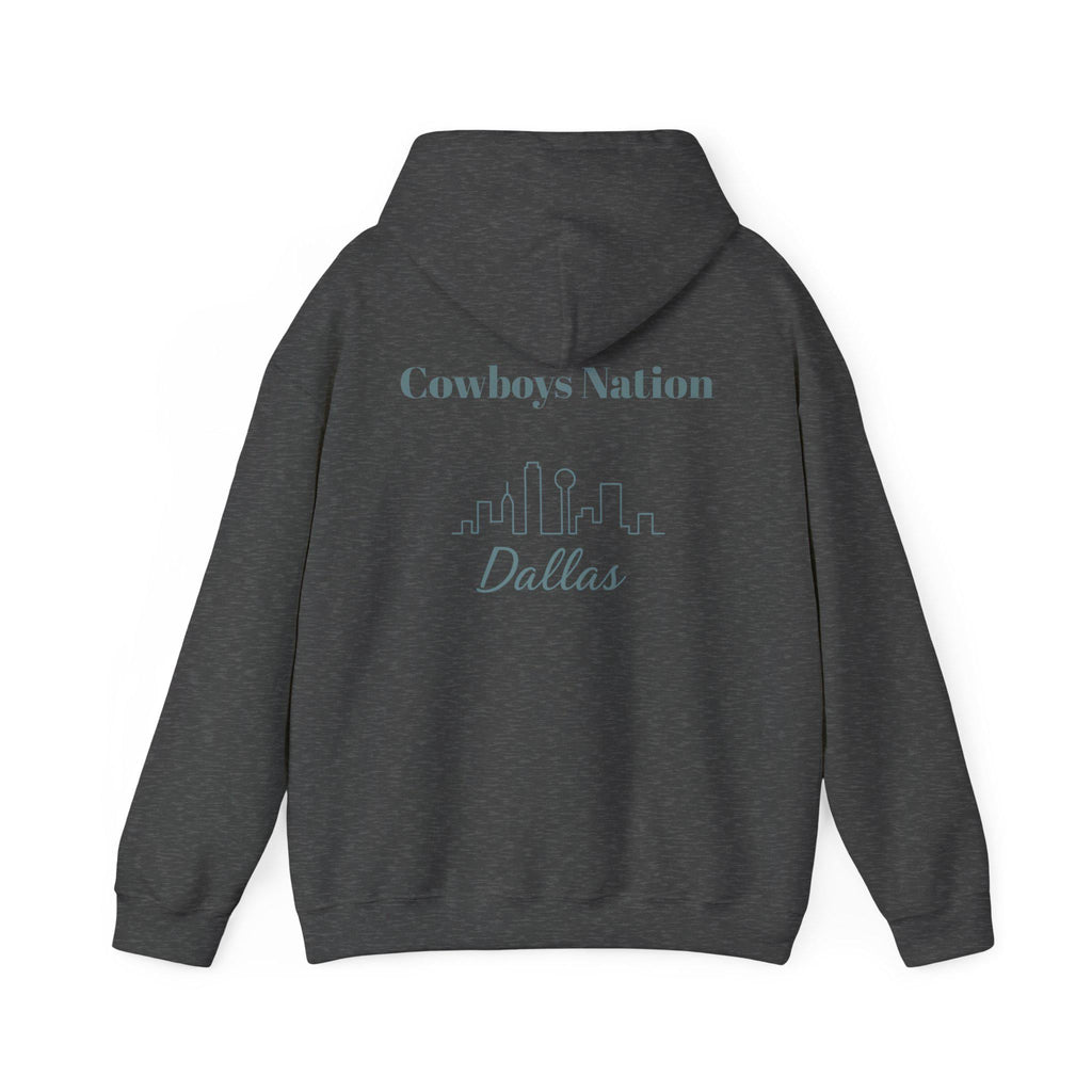 Dallas "Cowboy Nation!" Hoodie - Longhorn Mascot - Dallas Football
