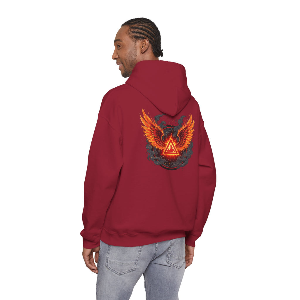 Red Mana Magic: Magic the Gathering Inspired Hoodie
