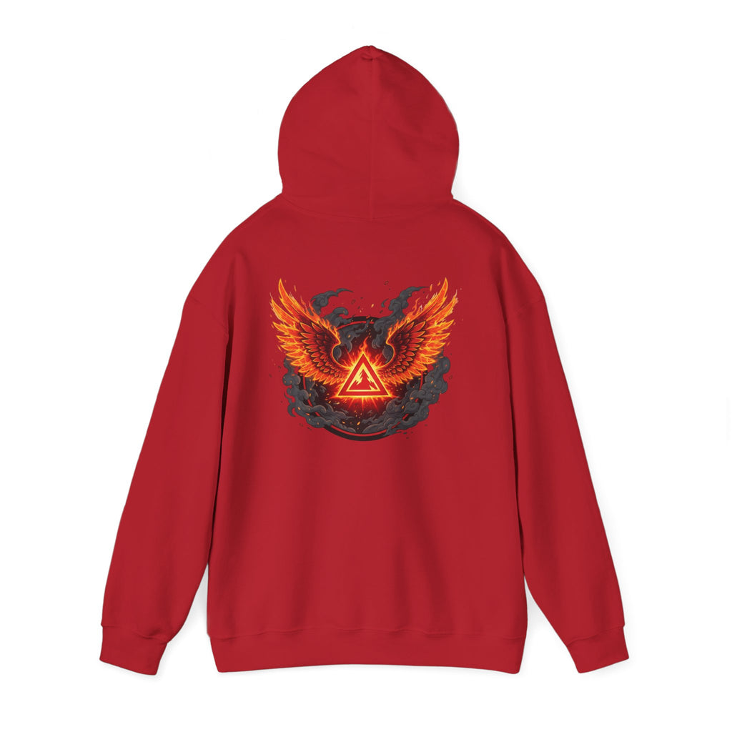 Red Mana Magic: Magic the Gathering Inspired Hoodie