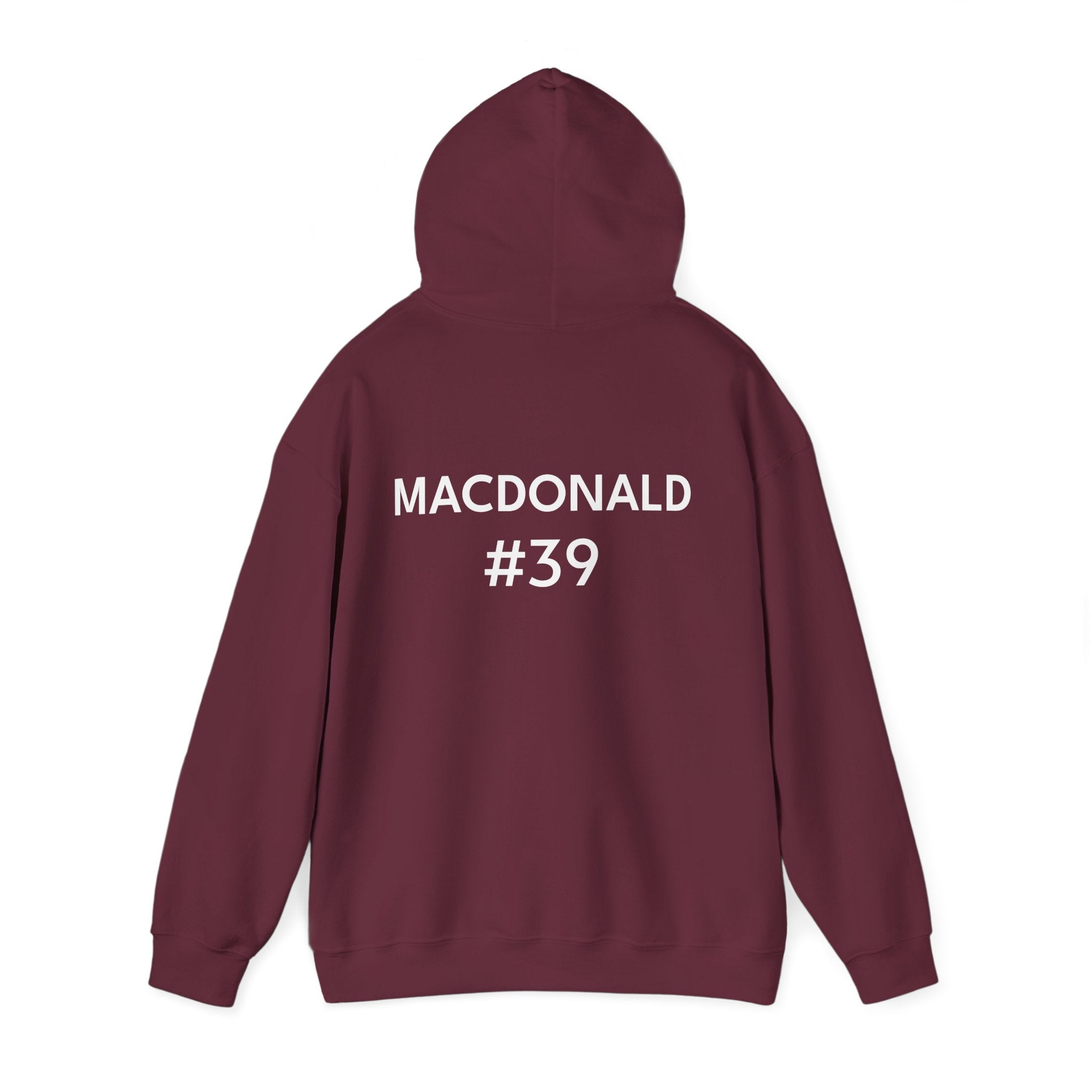 Basketball Player Personalized Hoodie - Custom Name & Number
