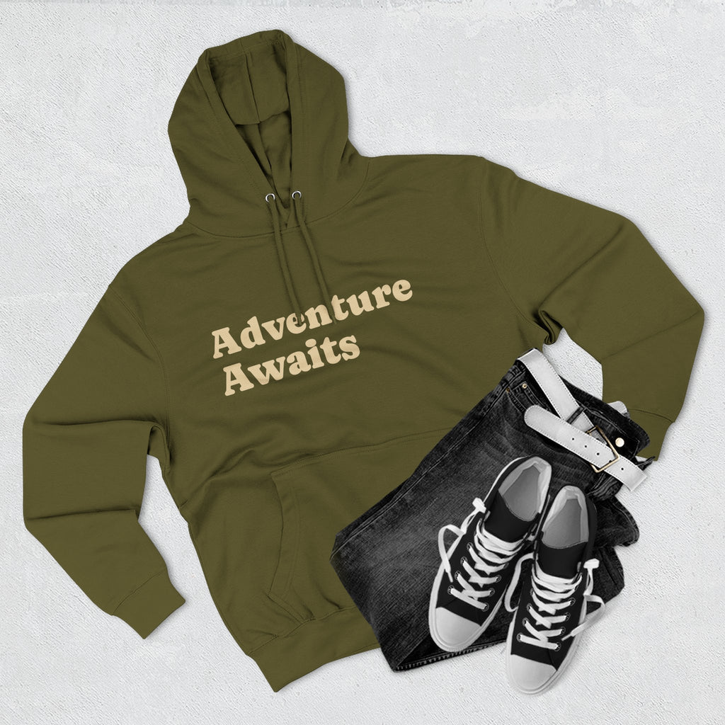 Mountain and Pine Fleece Hoodie