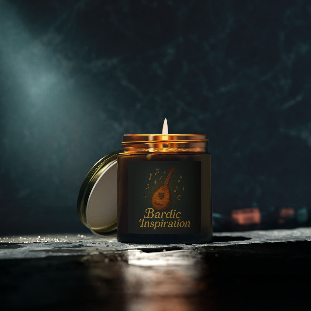 Bardic Inspiration Scented Candle - Dungeon & Dragons Inspired Candle