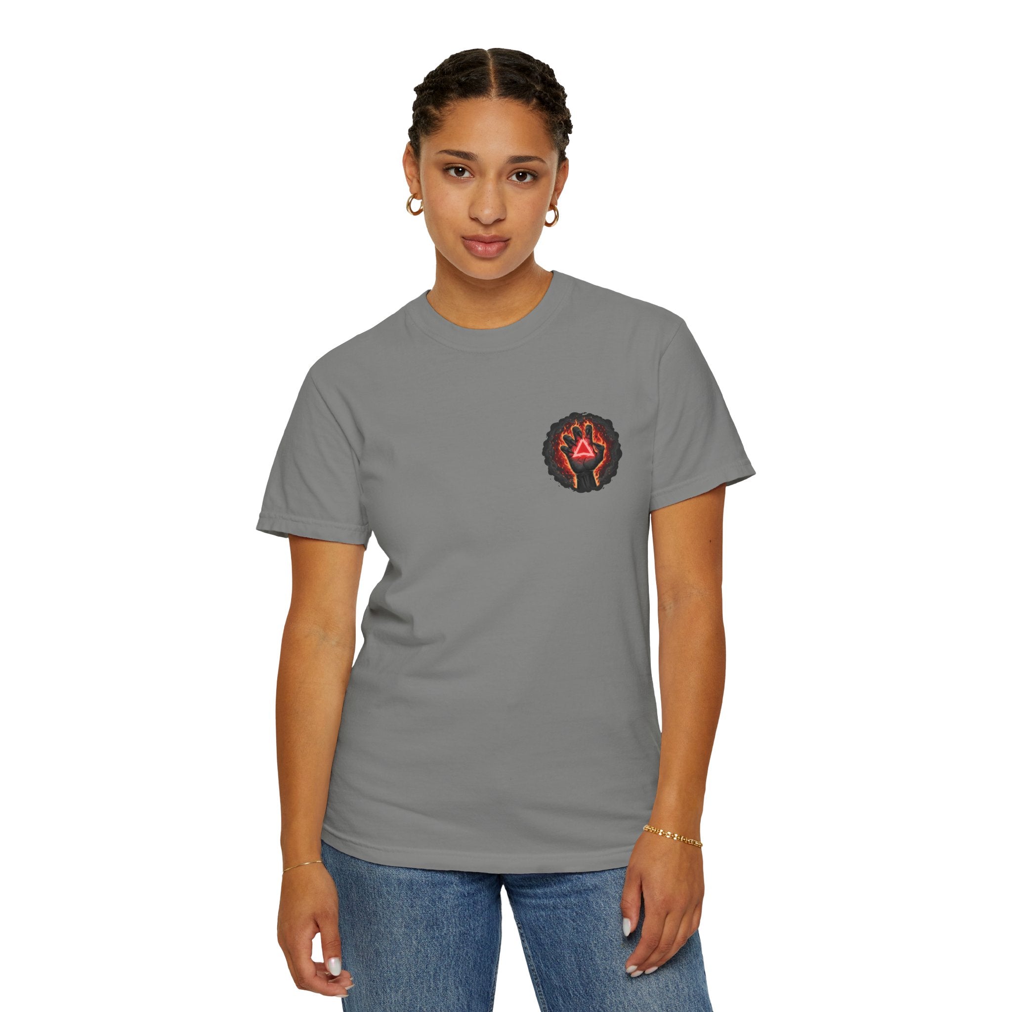 Red Mana Graphic T-Shirt — Magic The Gathering Inspired Tee