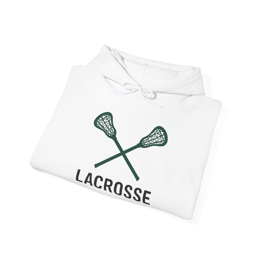 Lacrosse Player Personalized Hoodie - Custom Name & Number
