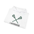 Lacrosse Player Personalized Hoodie - Custom Name & Number
