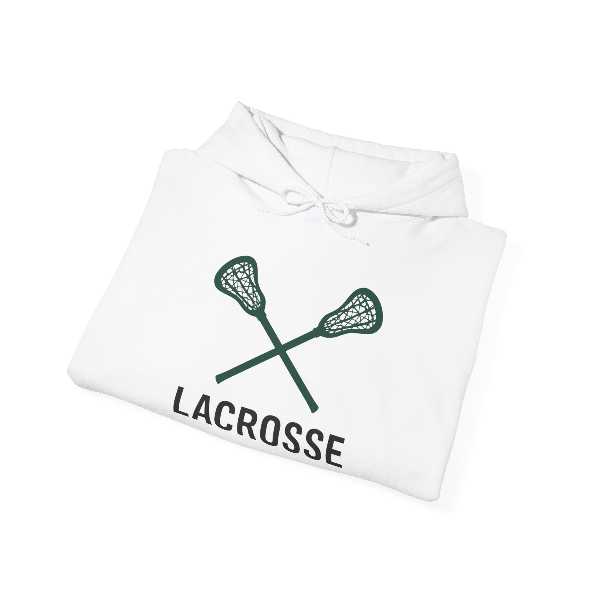 Lacrosse Player Personalized Hoodie - Custom Name & Number