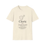 Cleric Class T-Shirt - Funny Dungeons & Dragons Tee