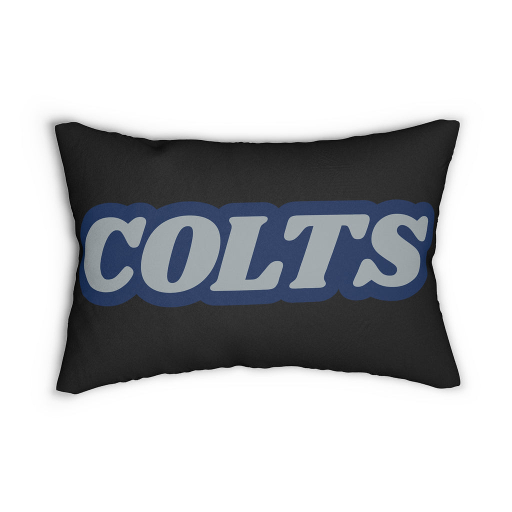 Colts Inspired Football Pillow | Game Day Home Décor, Sporty Home Decor, Team Spirit Cushion, Perfect Gift for Fans