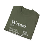 Wizard Class T-Shirt - Funny Dungeons & Dragons Tee