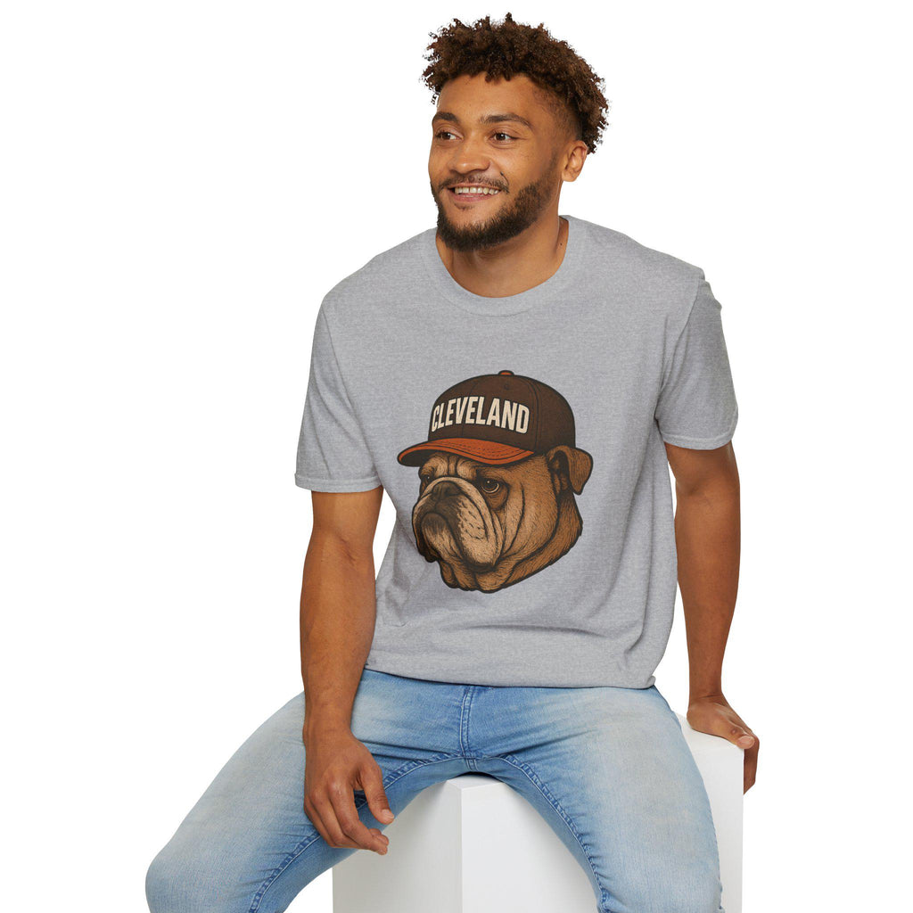 Cleveland -Dawg Pound Forever- Fan T-Shirt - Bulldog MascotCleveland Bulldog T-Shirt