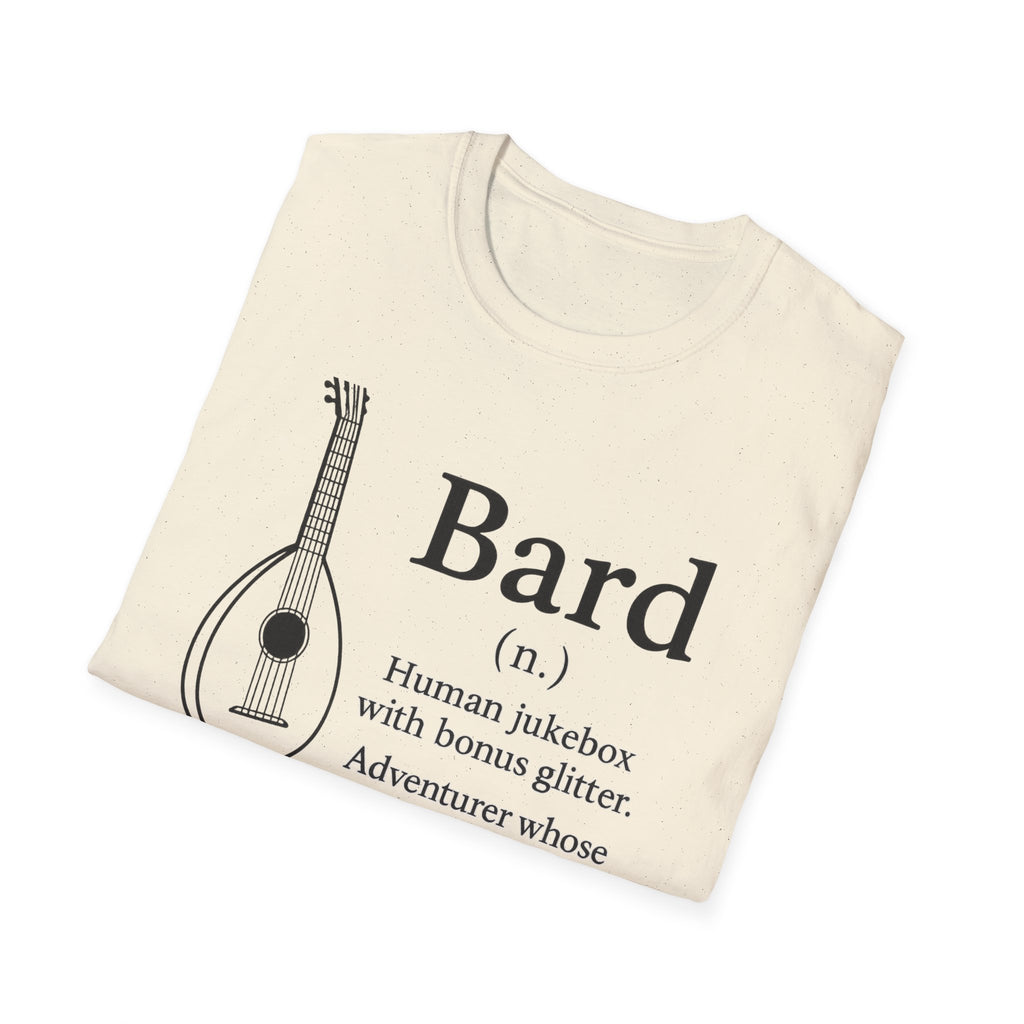 Bard Class T-Shirt - Funny Dungeons & Dragons Tee