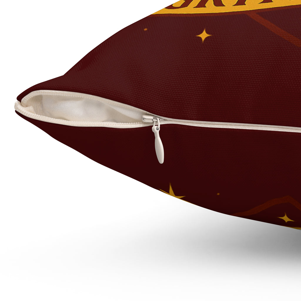 Gryffindor Lion Pillow | Hogwarts House Decor | Harry Potter Inspired Lion Cushion