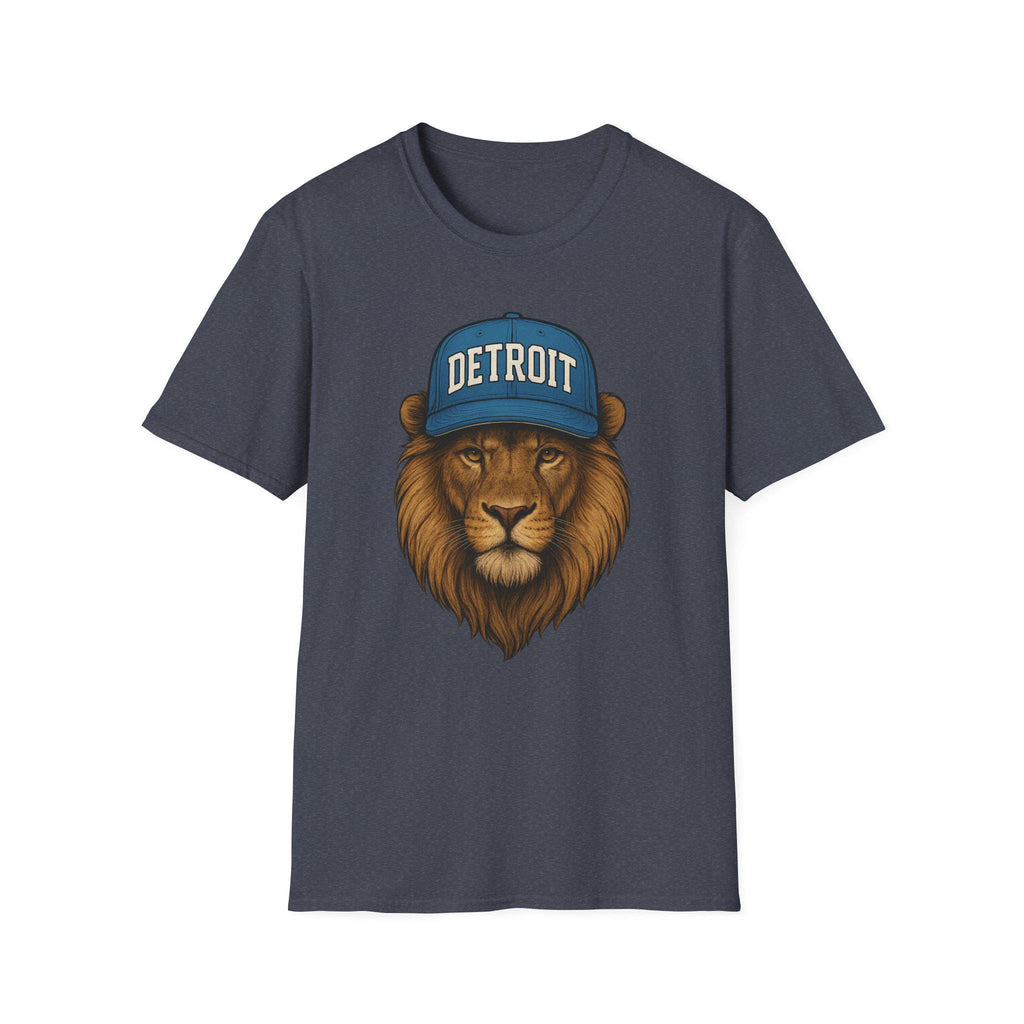 Detroit -Detroit Vs. Everyone- Lions Fan T-Shirt - Lion Mascot