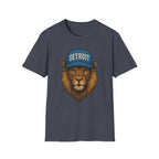 Detroit -Detroit Vs. Everyone- Lions Fan T-Shirt - Lion Mascot