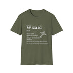 Wizard Class T-Shirt - Funny Dungeons & Dragons Tee