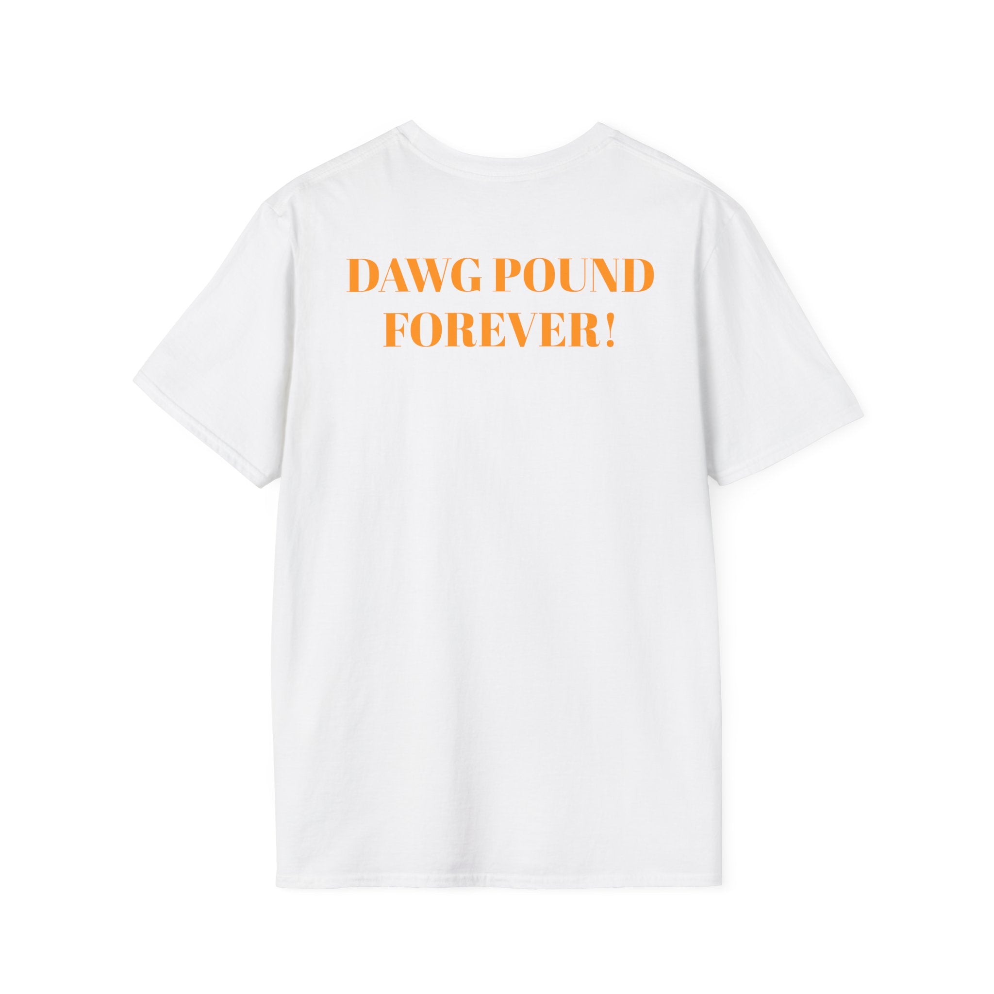 Cleveland -Dawg Pound Forever- Fan T-Shirt - Bulldog MascotCleveland Bulldog T-Shirt