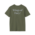 Atlanta Falcons -Wings of Fury- T-Shirt - Falcon Mascot
