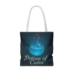 Potion of Calm Tote Bag | D&D Inspired Bag | Fantasy RPG Gift | Witchy Aesthetic Eco Bag, Magical Gift for Relaxation,  Witchy Aesthetic