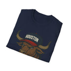 Houston -Lone Star Tough!- T-Shirt - Football Fan Shirt