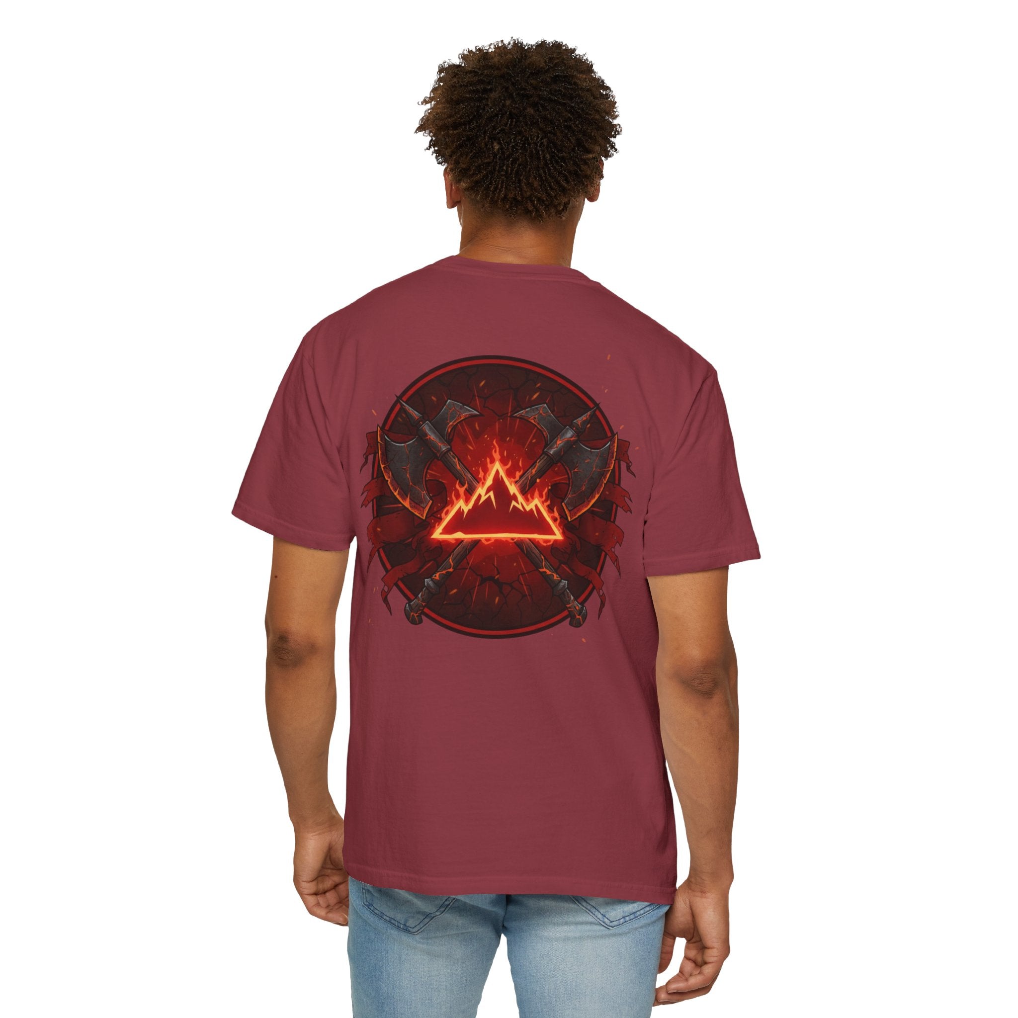 Red Mana Graphic T-Shirt — Magic The Gathering Inspired Tee