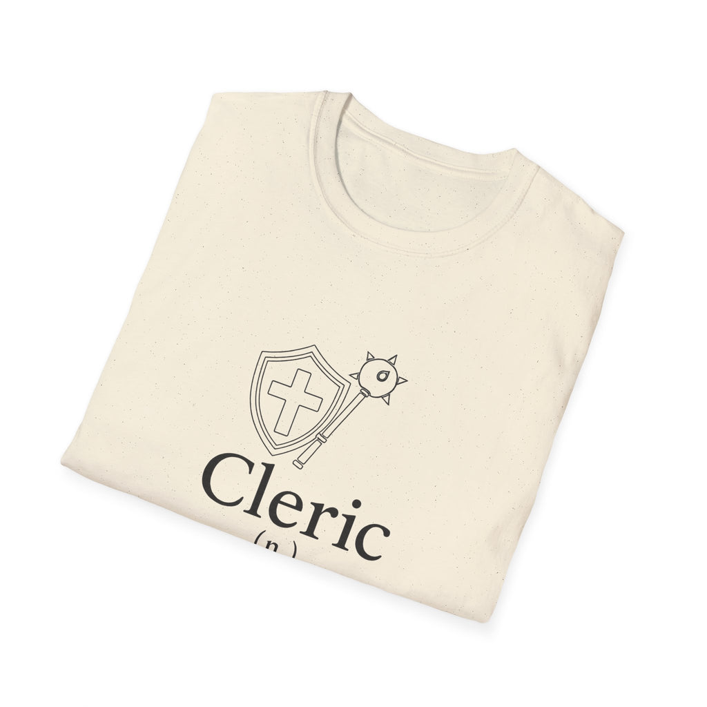 Cleric Class T-Shirt - Funny Dungeons & Dragons Tee