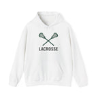 Lacrosse Player Personalized Hoodie - Custom Name & Number