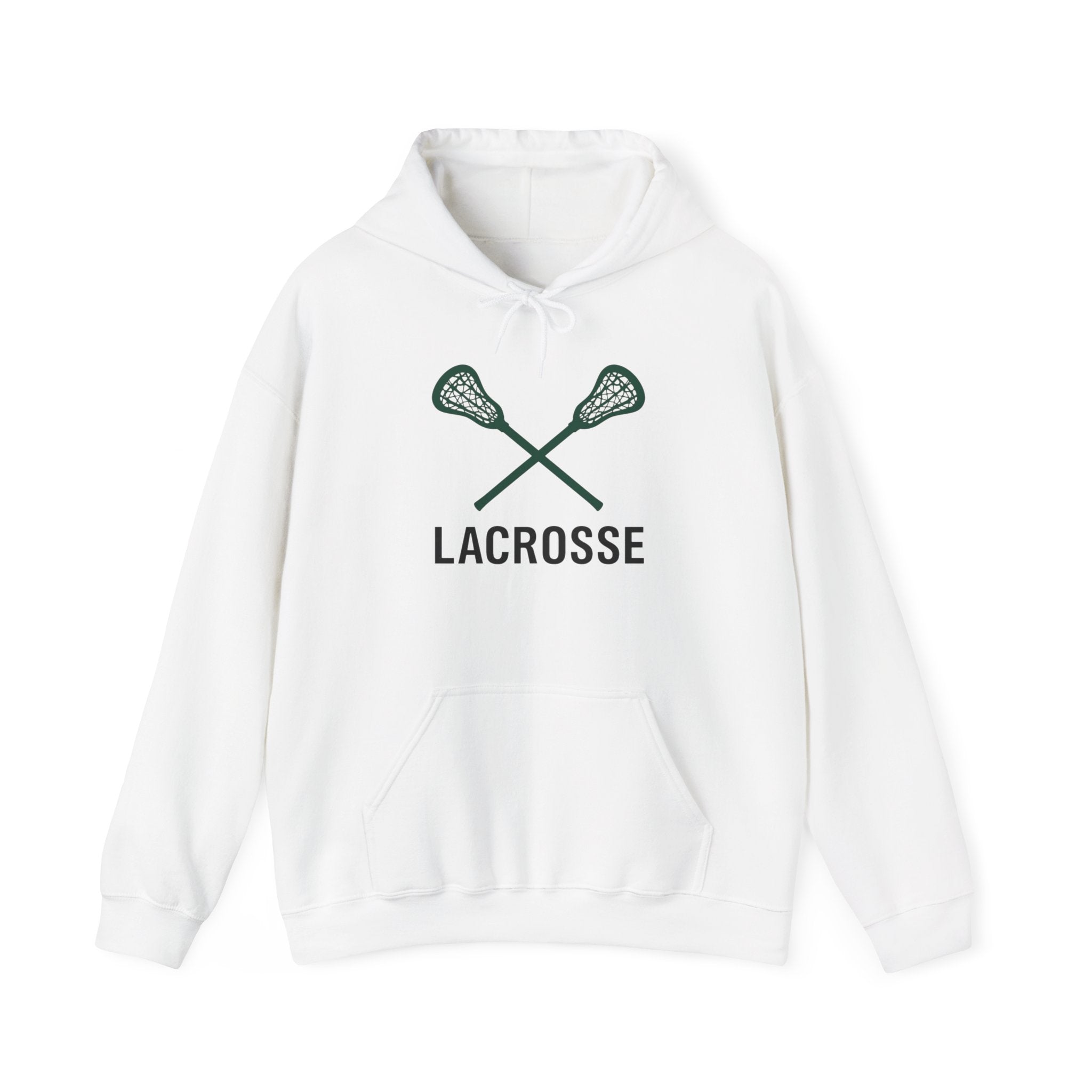 Lacrosse Player Personalized Hoodie - Custom Name & Number
