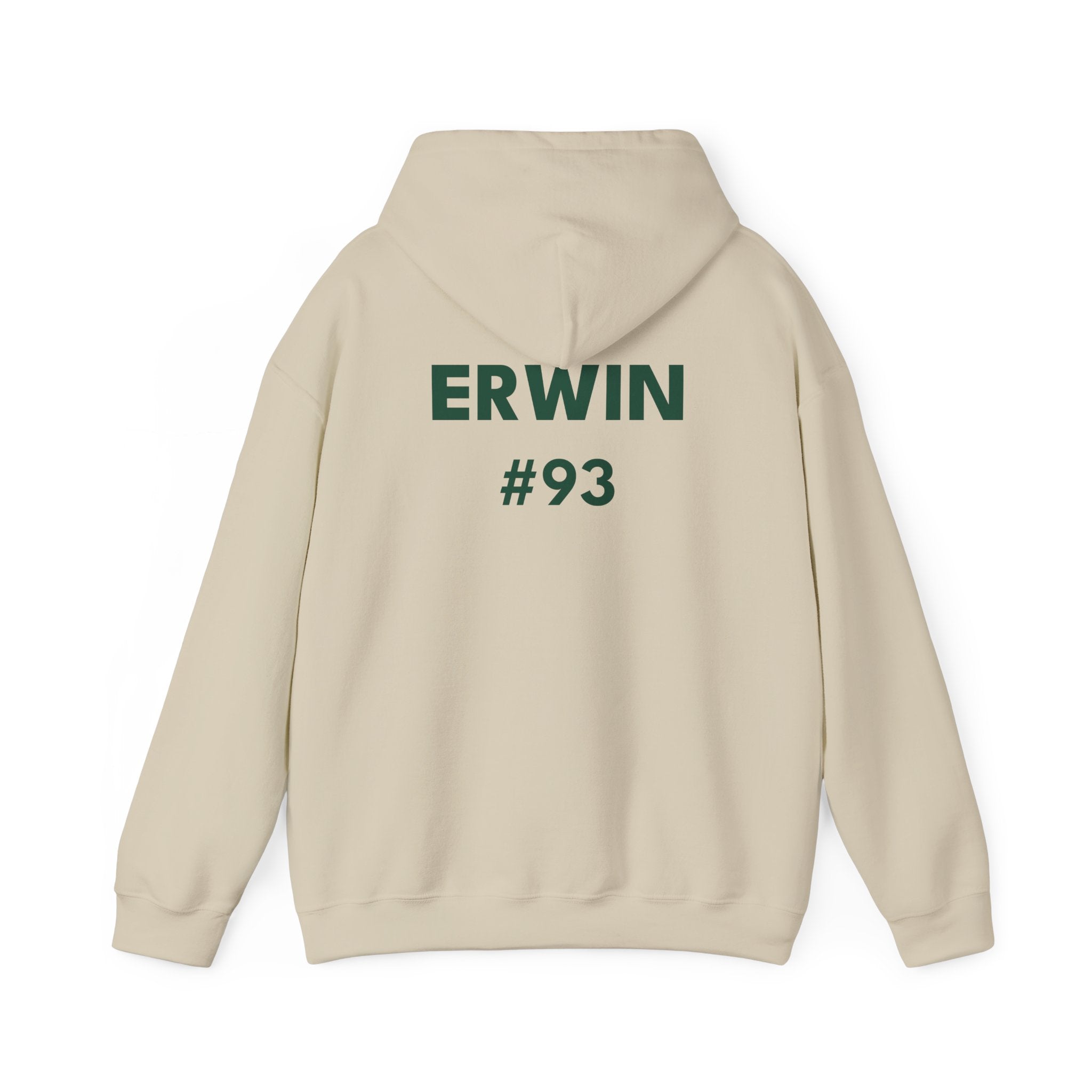 Lacrosse Player Personalized Hoodie - Custom Name & Number