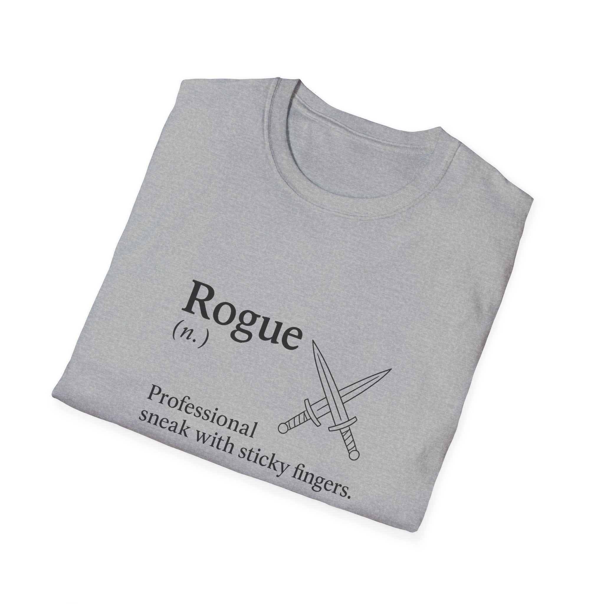 Rogue Class T-Shirt - Funny Dungeons & Dragons Tee