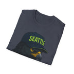Seattle Seahawks -Legion of Boom Spirit- T-Shirt - Hawk Mascot Design - Seattle Legion of Boom T-Shirt