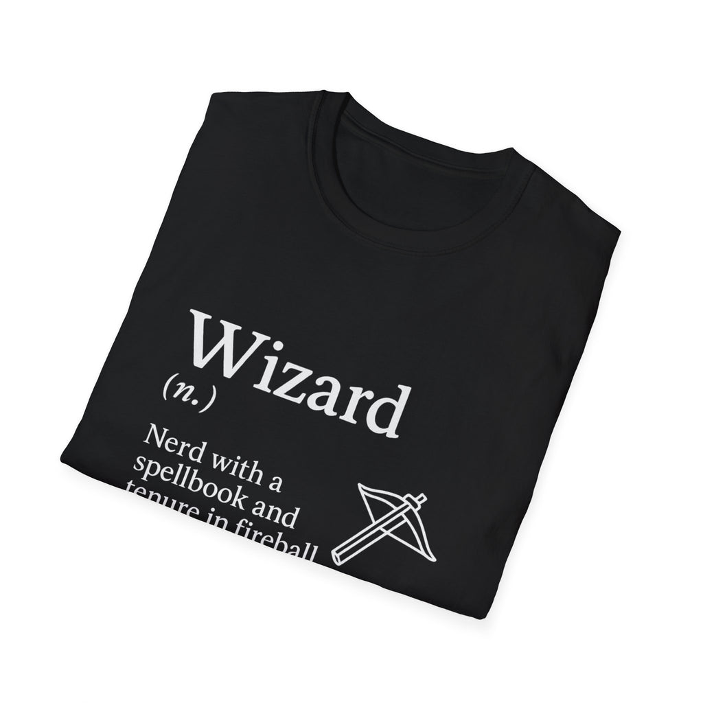 Wizard Class T-Shirt - Funny Dungeons & Dragons Tee