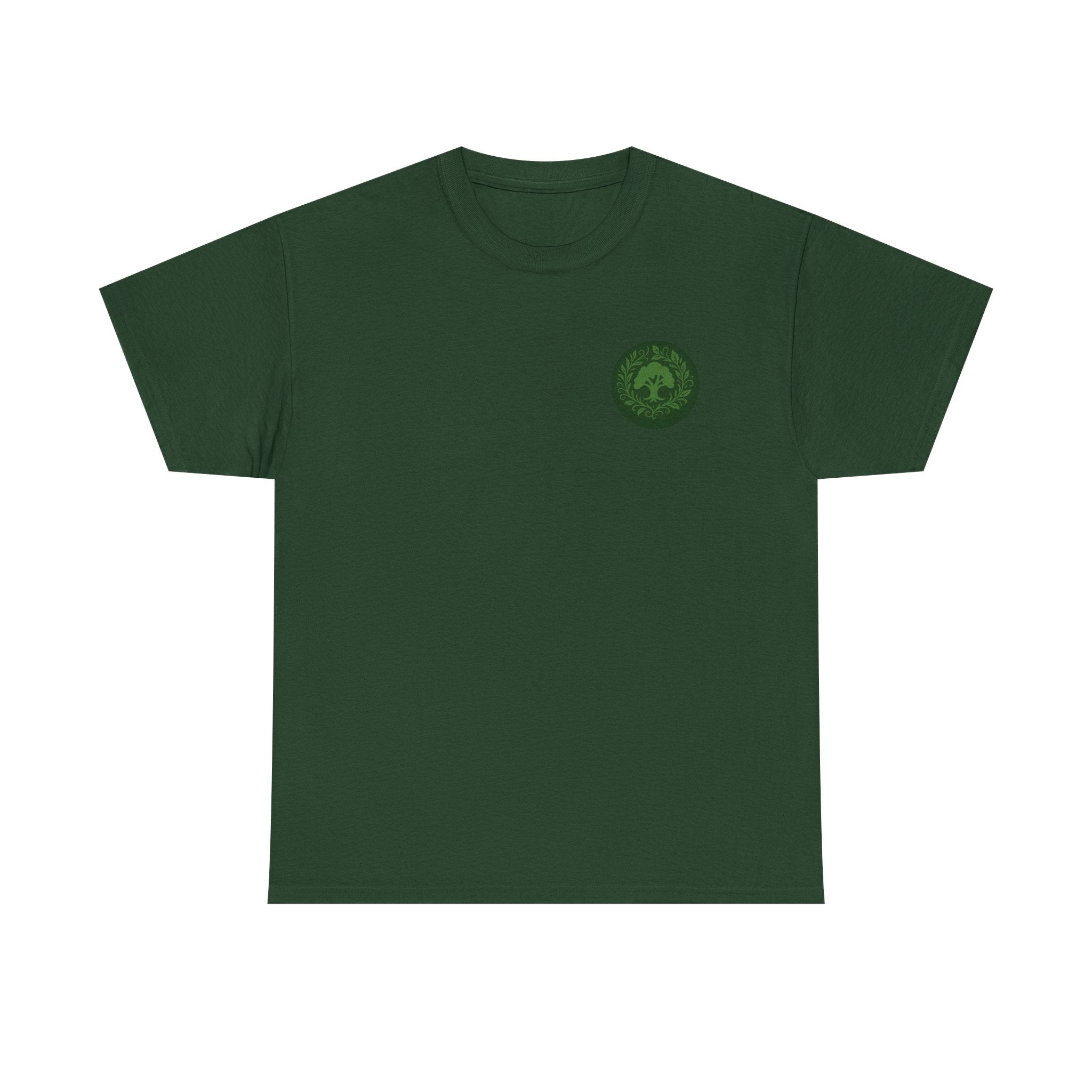 Green Mana Emblem T-Shirt — Instinct • Growth • Strength