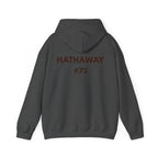 Football Player Personalized Hoodie - Custom Name & Number