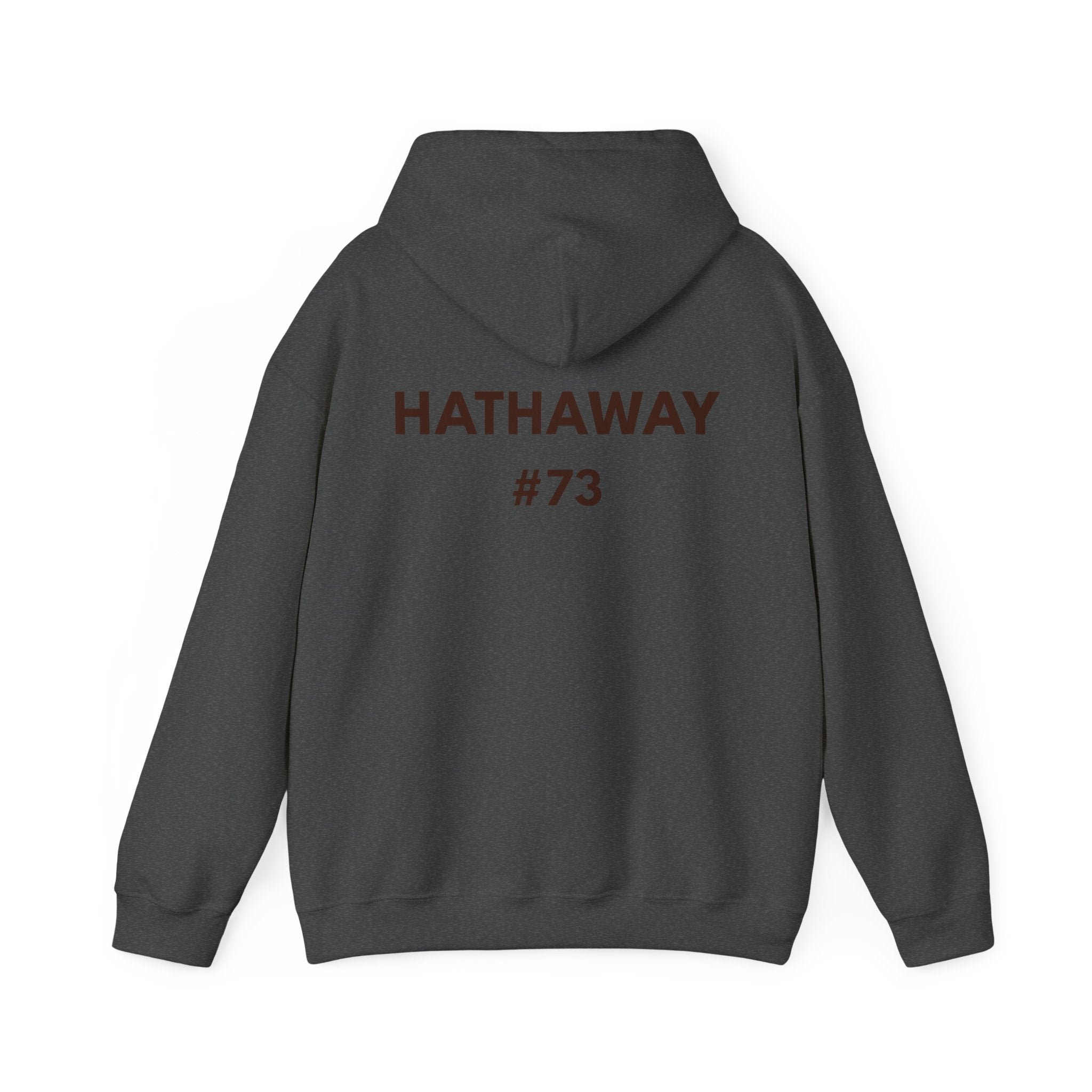 Football Player Personalized Hoodie - Custom Name & Number