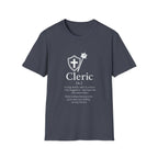 Cleric Class T-Shirt - Funny Dungeons & Dragons Tee